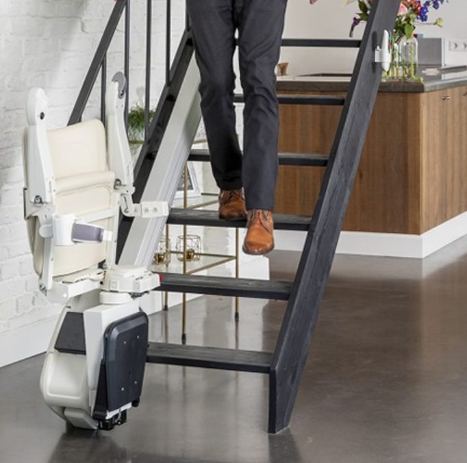 Stairlift For The Narrow Stairs Beechfield Stairlifts